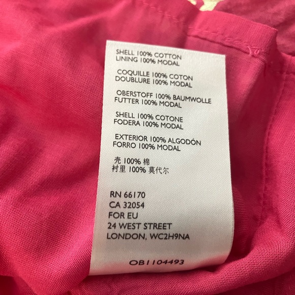 Free People Long Baja Babe Cut Out Hot Pink Gold Floral Flowy Midi Dress Medium - Picture 9 of 12